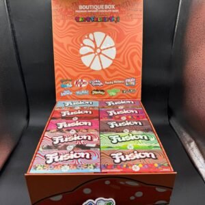 Fusion mushroom chocolate bars