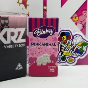 Blnkrz Pink Animal Cookies 2g disposable