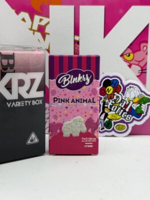 Blnkrz Pink Animal Cookies 2g disposable