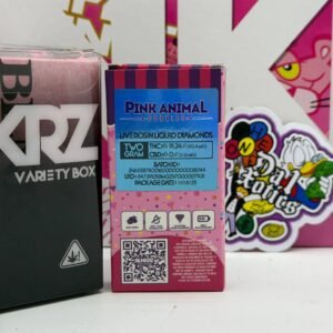 Blnkrz Pink Animal Cookies 2g disposable