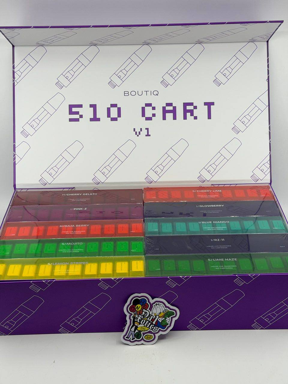 Boutiq 510 Cart V1 Liquid Live Diamonds